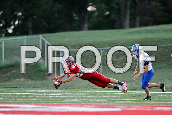 Washington @ St. Clair high school Junior Varsity football