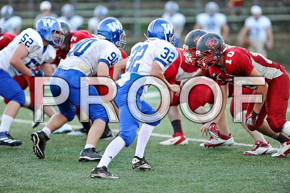 Washington @ St. Clair high school Junior Varsity football