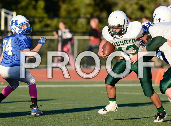 Desoto @ Hillsboro high school junior varsity football