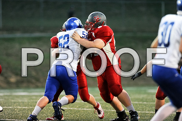 Washington @ St. Clair high school Junior Varsity football