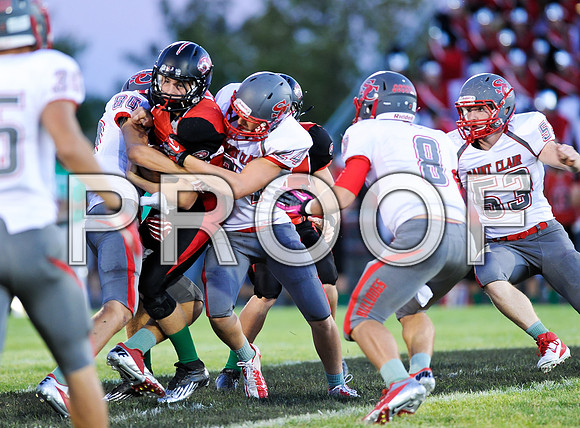 St. Clair @ Union high school Varsity football