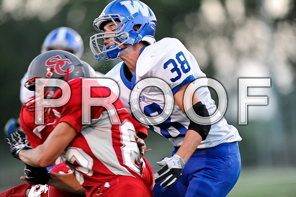 Washington @ St. Clair high school Junior Varsity football
