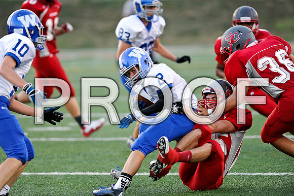 Washington @ St. Clair high school Junior Varsity football