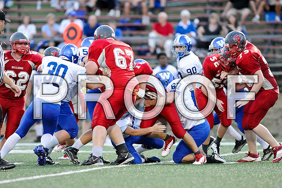 Washington @ St. Clair high school Junior Varsity football