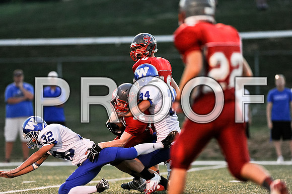 Washington @ St. Clair high school Junior Varsity football