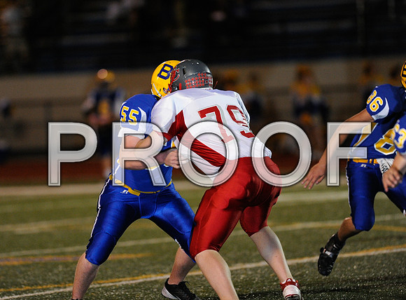 St. Clair @ Borgia high school Junior Varsity football