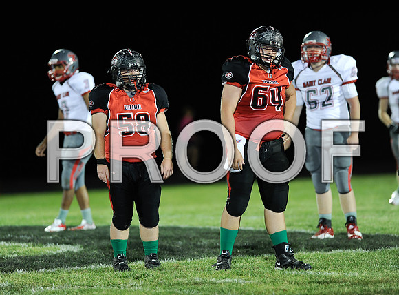 St. Clair @ Union high school Varsity football