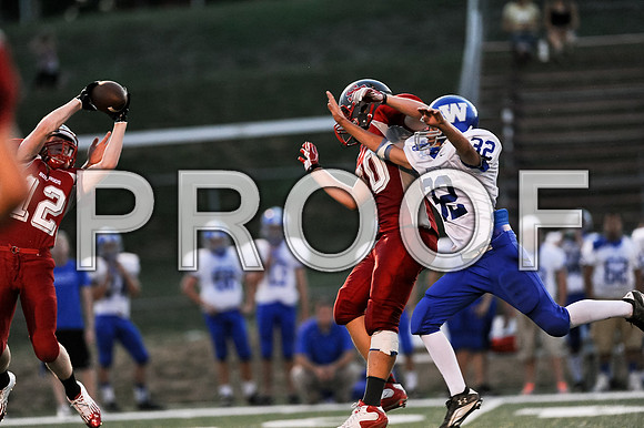 Washington @ St. Clair high school Junior Varsity football