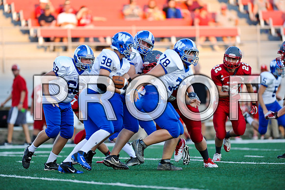 Washington @ St. Clair high school Junior Varsity football