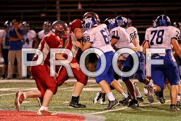 Washington @ St. Clair high school Junior Varsity football