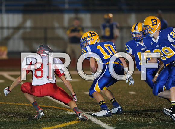 St. Clair @ Borgia high school Junior Varsity football