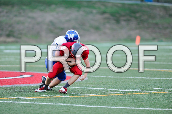 Washington @ St. Clair high school Junior Varsity football