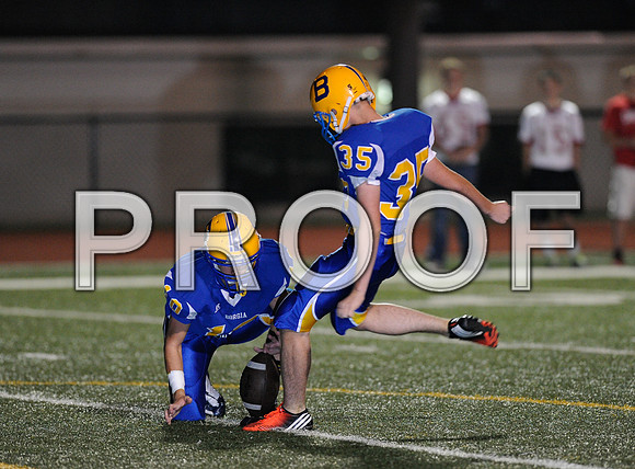 St. Clair @ Borgia high school Junior Varsity football
