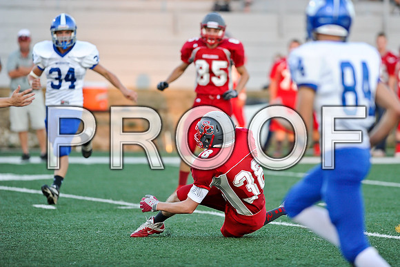 Washington @ St. Clair high school Junior Varsity football