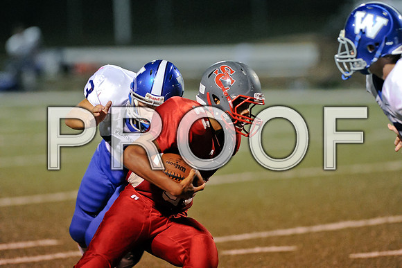 Washington @ St. Clair high school Junior Varsity football