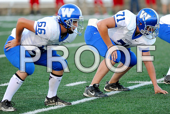 Washington @ St. Clair high school Junior Varsity football