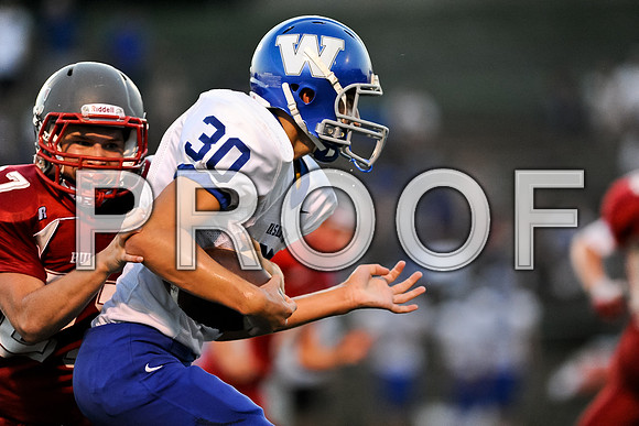 Washington @ St. Clair high school Junior Varsity football