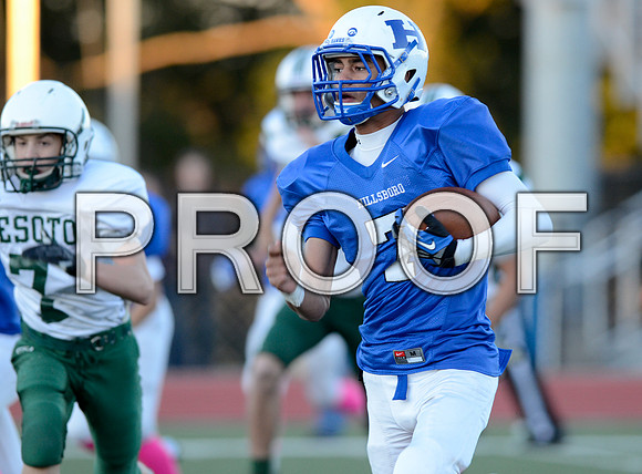 Desoto @ Hillsboro high school junior varsity football