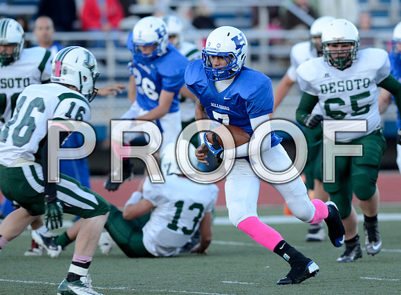 Desoto @ Hillsboro high school junior varsity football