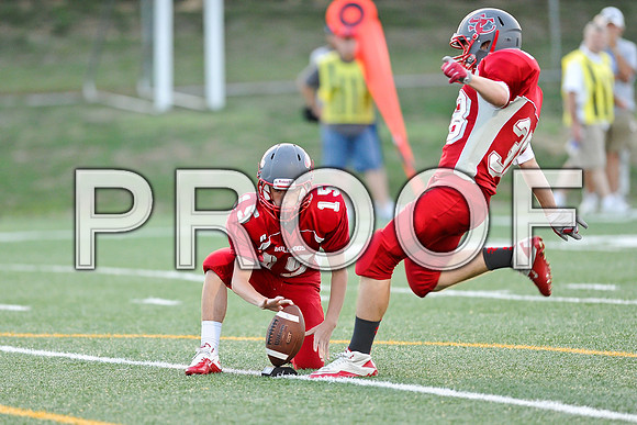 Washington @ St. Clair high school Junior Varsity football