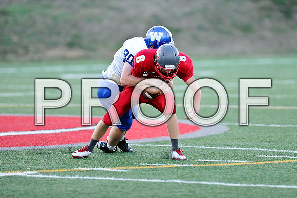 Washington @ St. Clair high school Junior Varsity football