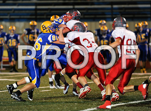 St. Clair @ Borgia high school Junior Varsity football