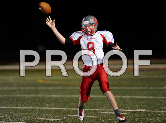 St. Clair @ Borgia high school Junior Varsity football