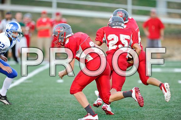 Washington @ St. Clair high school Junior Varsity football