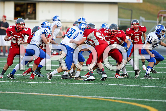 Washington @ St. Clair high school Junior Varsity football