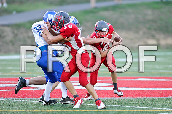 Washington @ St. Clair high school Junior Varsity football