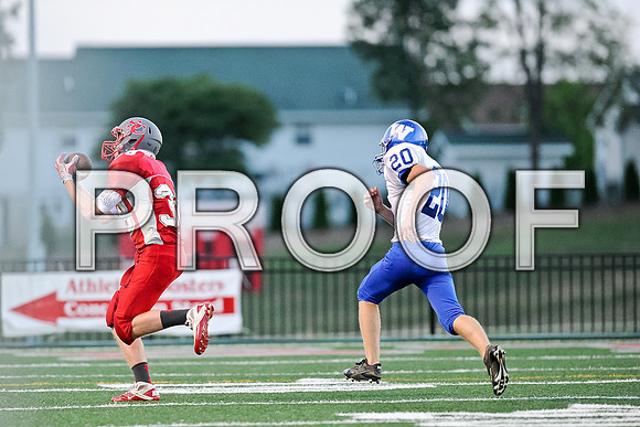 Washington @ St. Clair high school Junior Varsity football