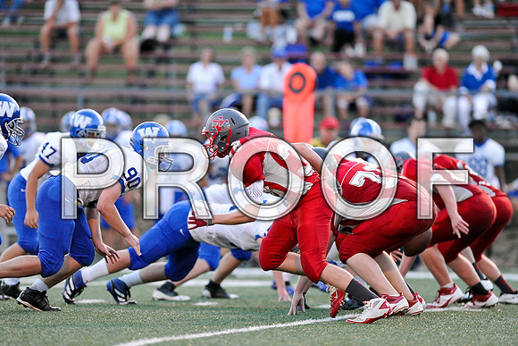 Washington @ St. Clair high school Junior Varsity football