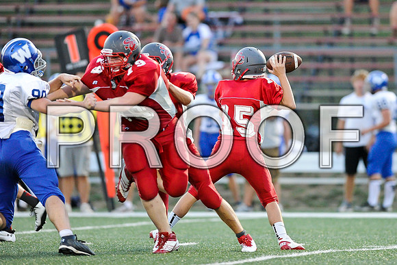 Washington @ St. Clair high school Junior Varsity football