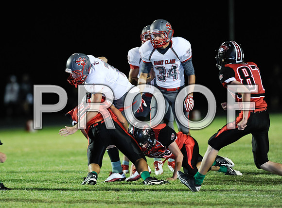 St. Clair @ Union high school Varsity football
