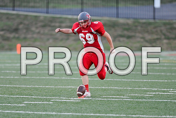Washington @ St. Clair high school Junior Varsity football