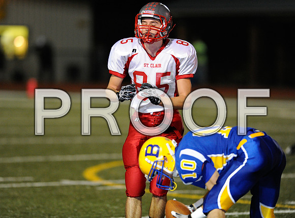 St. Clair @ Borgia high school Junior Varsity football