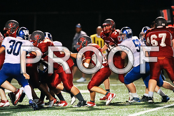 Washington @ St. Clair high school Junior Varsity football