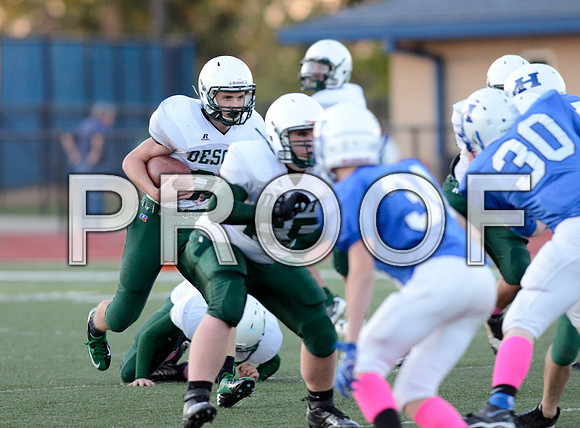Desoto @ Hillsboro high school junior varsity football