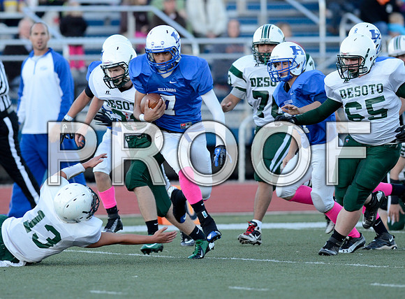 Desoto @ Hillsboro high school junior varsity football