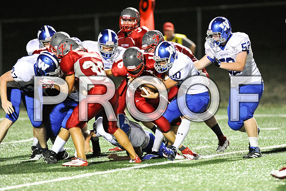 Washington @ St. Clair high school Junior Varsity football