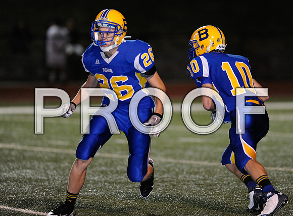 St. Clair @ Borgia high school Junior Varsity football