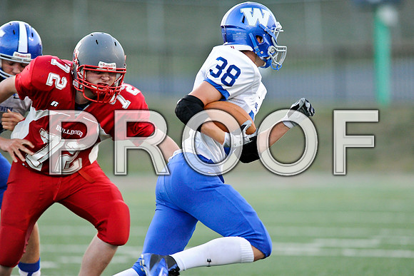 Washington @ St. Clair high school Junior Varsity football