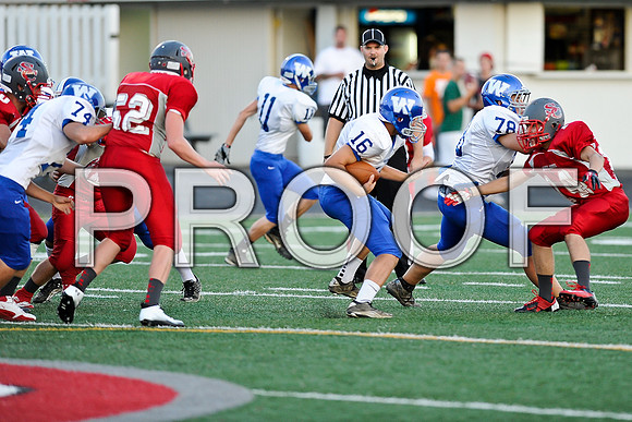 Washington @ St. Clair high school Junior Varsity football