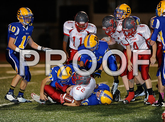St. Clair @ Borgia high school Junior Varsity football